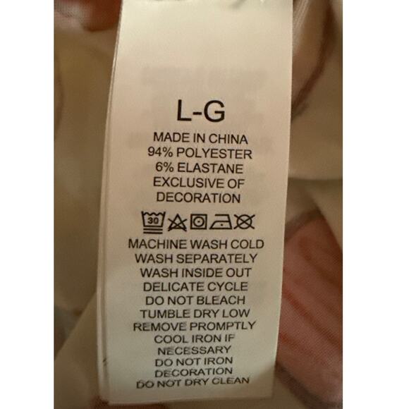 Kate Spade Pajama Set Joggers Womens Large Holiday Spirit Print Brushed Jersey - Picture 11 of 11